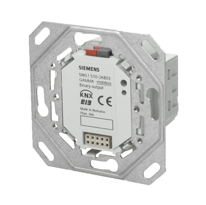 Aparat cu ieșiri binare, 2 x 230V c.a., 10A, cu cadru montaj