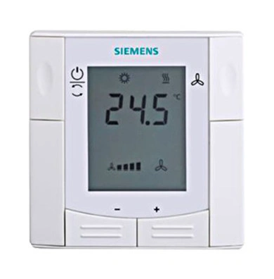 Termostat, montaj îngropat cu contact ventilator