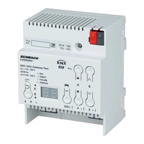 Twin Gateway KNX/DALI, pt.max. 2 x 64 DALI-EVG_2