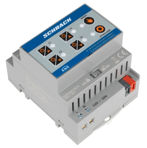 Actuator KNX comutare/jaluzele, 4/2 ieșiri, 16A, 230V c.a._3