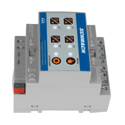 Actuator KNX comutare/jaluzele, 4/2 ieșiri, 16A, 230V c.a._8