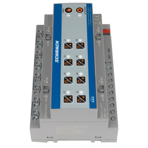 Actuator KNX comutare/jaluzele, 8/4 ieșiri, 16A, 230V c.a._4