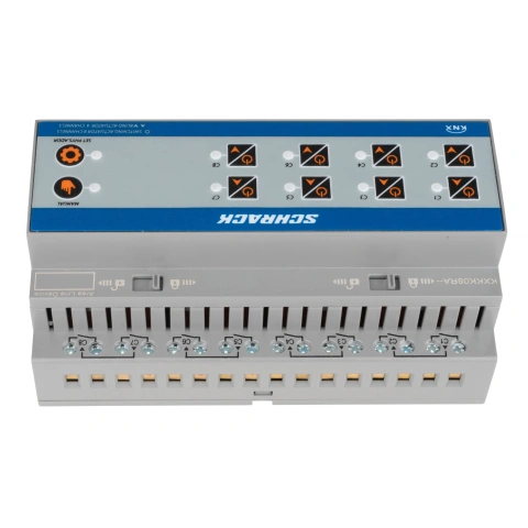 Actuator KNX comutare/jaluzele, 8/4 ieșiri, 16A, 230V c.a._6