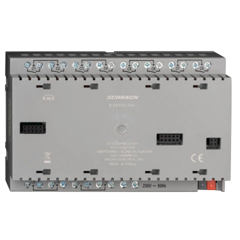 Actuator KNX comutare/jaluzele, 12/6 ieșiri, 16A, 230V c.a._1