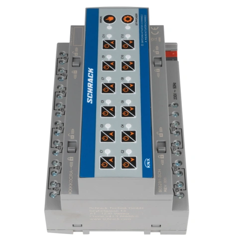 Actuator KNX comutare/jaluzele, 12/6 ieșiri, 16A, 230V c.a._4