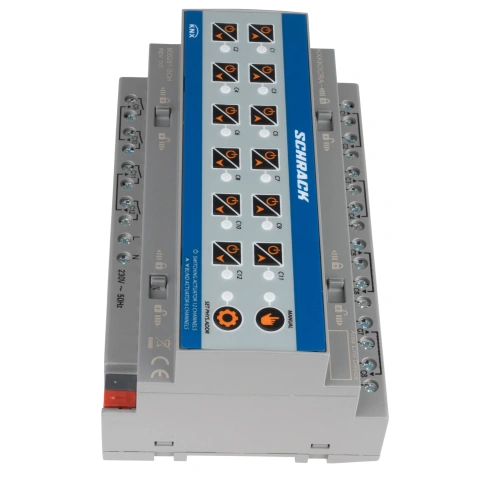 Actuator KNX comutare/jaluzele, 12/6 ieșiri, 16A, 230V c.a._8