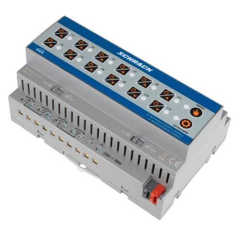 Actuator KNX comutare/jaluzele, 12/6 ieșiri, 16A, 230V c.a._9