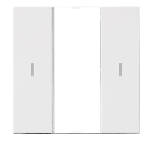 Taster KNX, o pereche, cu LED de stare, alb