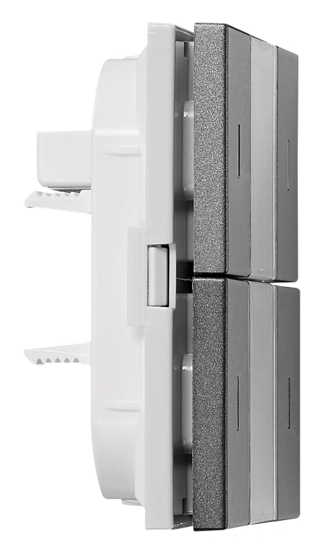 Taster KNX, două perechi, cu LED de stare, antracit_2
