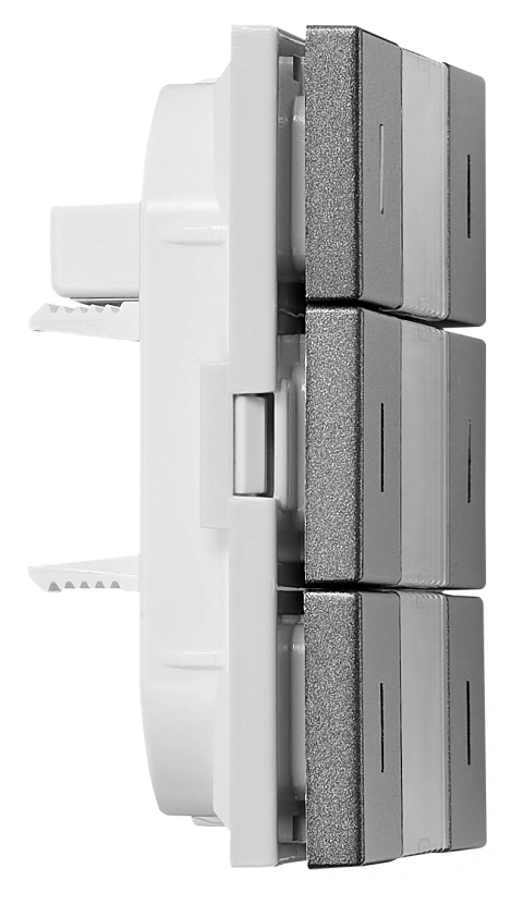 Taster KNX, trei perechi, cu LED de stare, antracit_2