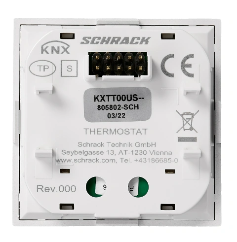 Termostat KNX, argintiu_1