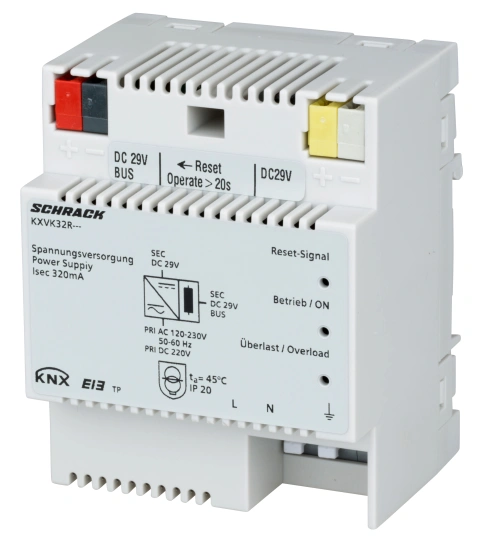 Sursă KNX, DC 29V, 320mA, cu ieşire supl. nestabilizată_2