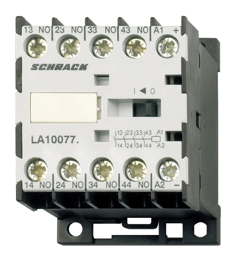 Contactor auxiliar miniatura 4ND/24VAC 10A