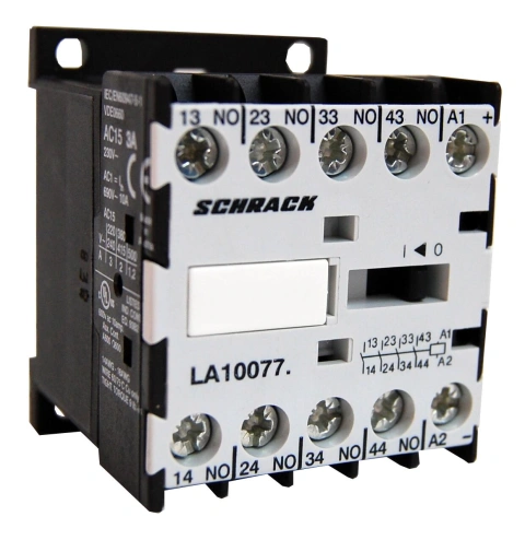 Contactor auxiliar miniatura 4ND/24VAC 10A_1