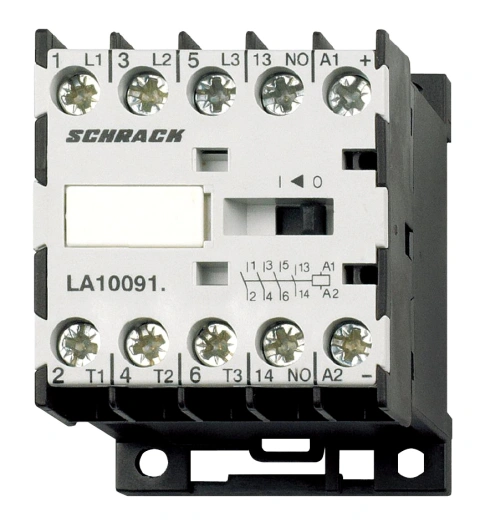 Contactor auxiliar miniatura 3pol/1ND-24VAC 10A