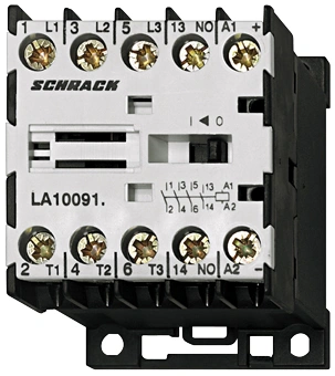 Contactor auxiliar miniatura 3pol/1ND-230VAC 10A