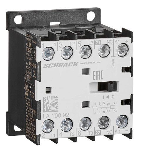 Contactor auxiliar miniatura 3pol/1NI-24VDC 10A