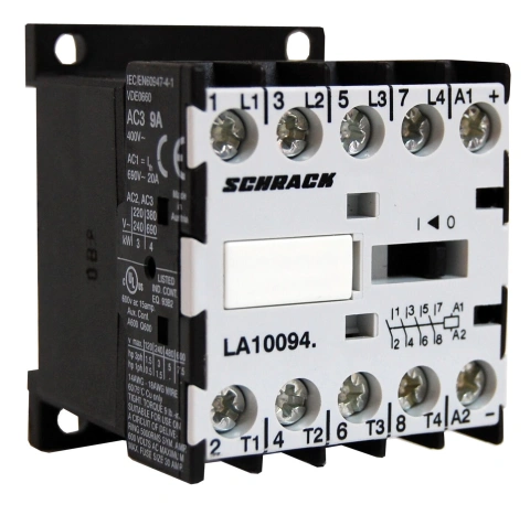 Contactor auxiliar miniatura 4ND/24VDC 20A