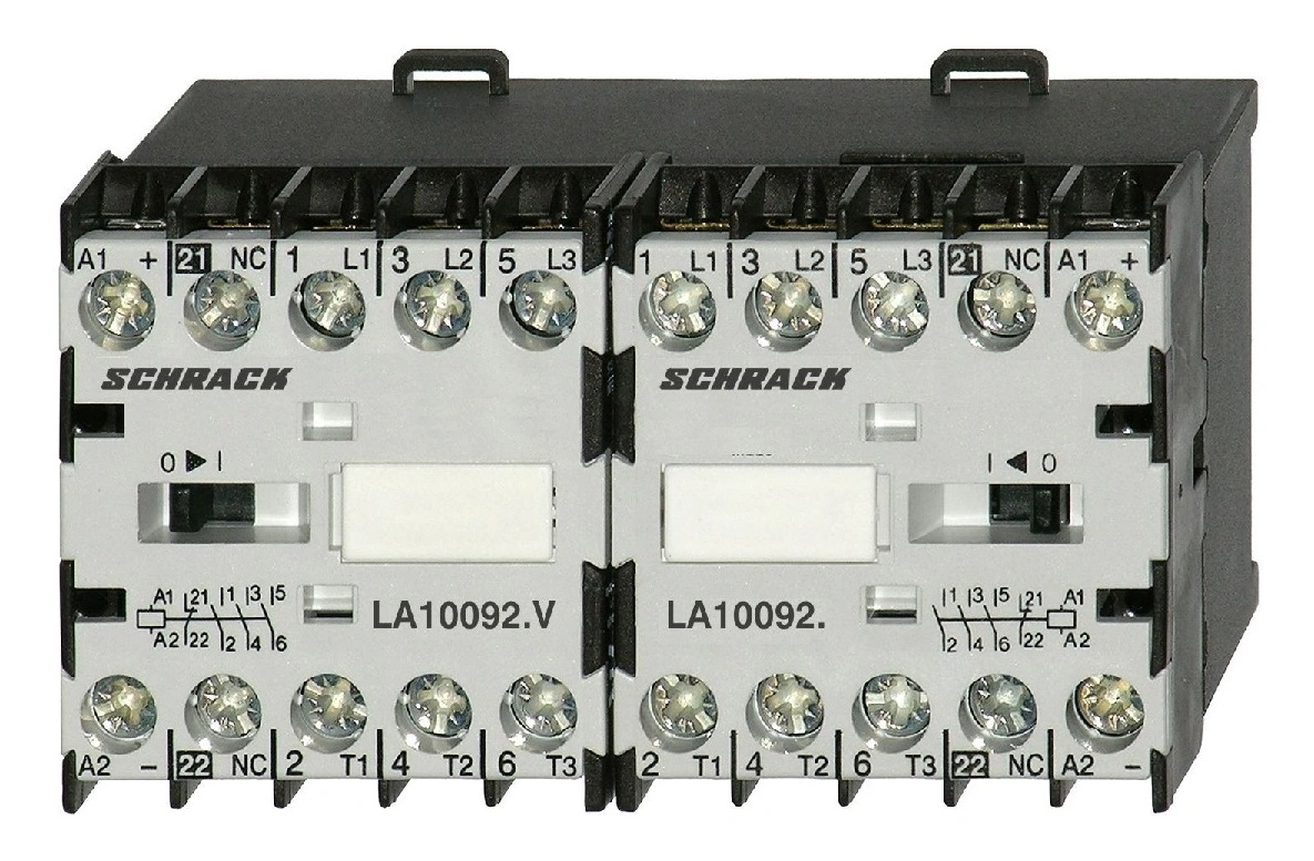 Ansamblu inversor sens 4kW 24VDC interblocat mecanic + 1NI