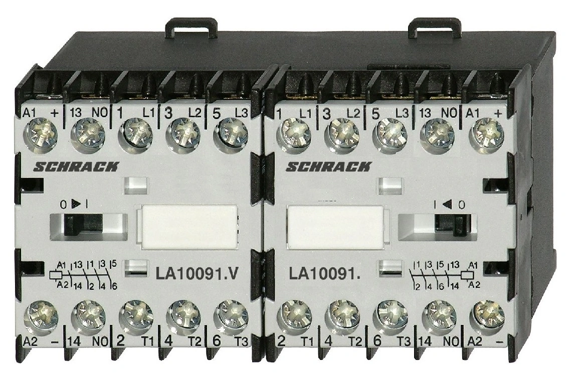 Ansamblu inversor sens 4kW 24VDC interblocat mecanic + 1ND