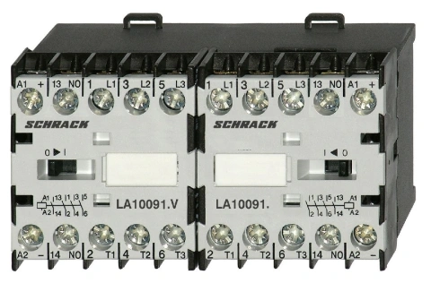 Ansamblu inversor sens 4kW 24VDC interblocat mecanic + 1ND