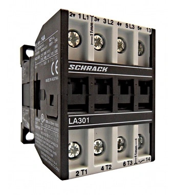 Contactor 3poli, 4kW, AC3, 10A, 230VAC + 1NO inclus