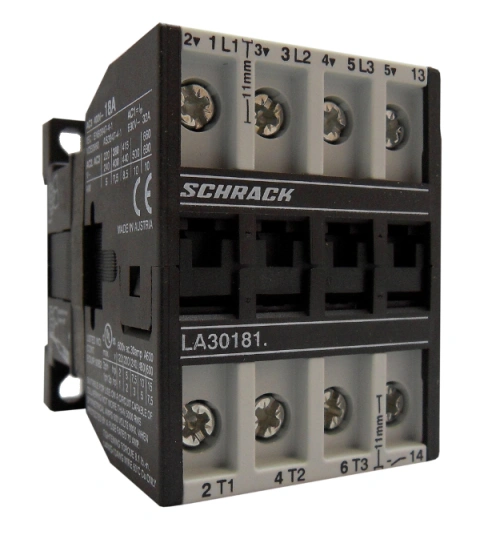 Contactor 3-poli, 7,5kW/18A AC3, 32A AC1,1ND, 24VAC