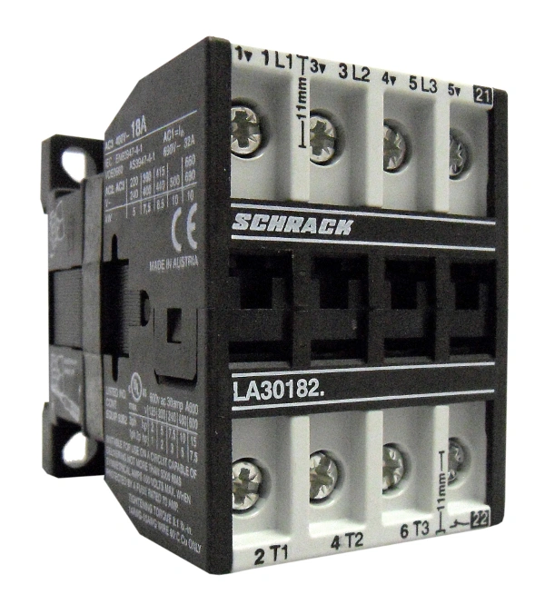 Contactor, 3pole, 7,5kW/18A AC3, 32A AC1, 1NC, 230VAC