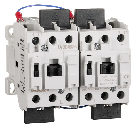 Contactor, 6pole, 30A DC-1, 1000VDC, 230VAC
