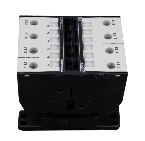 Contactor, 30kW, 62A AC3, 120A AC1, 4-pole, 230VAC_3