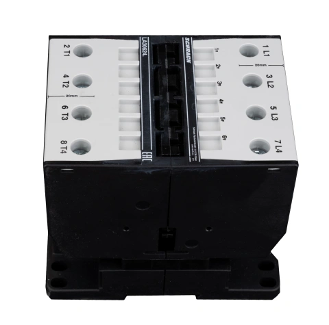 Contactor, 30kW, 62A AC3, 120A AC1, 4-pole, 230VAC_7