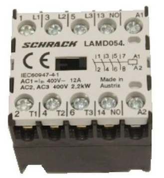 Microcontactor 4ND, 2,2kW, 5A, 400V c.a.