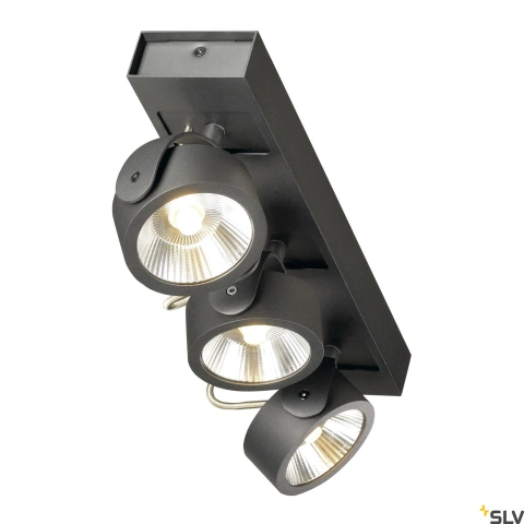 KALU LED 3,negru,3000K,60°lampa plafon/perete_1