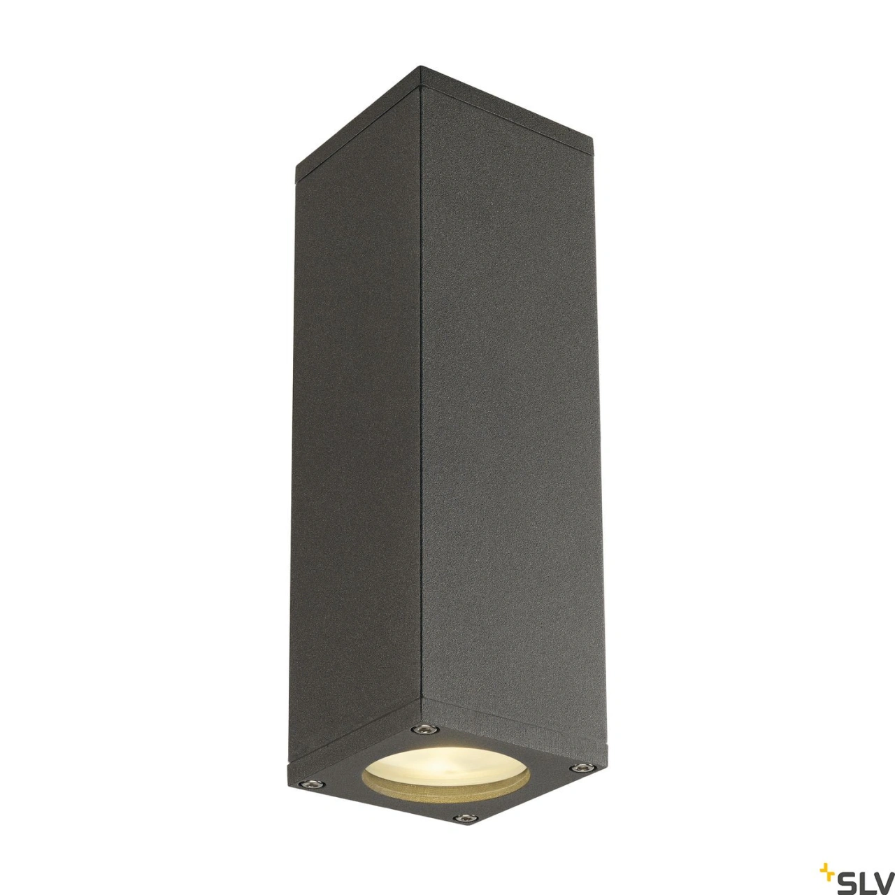 THEO UP/DOWN,QPAR51,IP44,2x50Wlampa de perete,antracit,