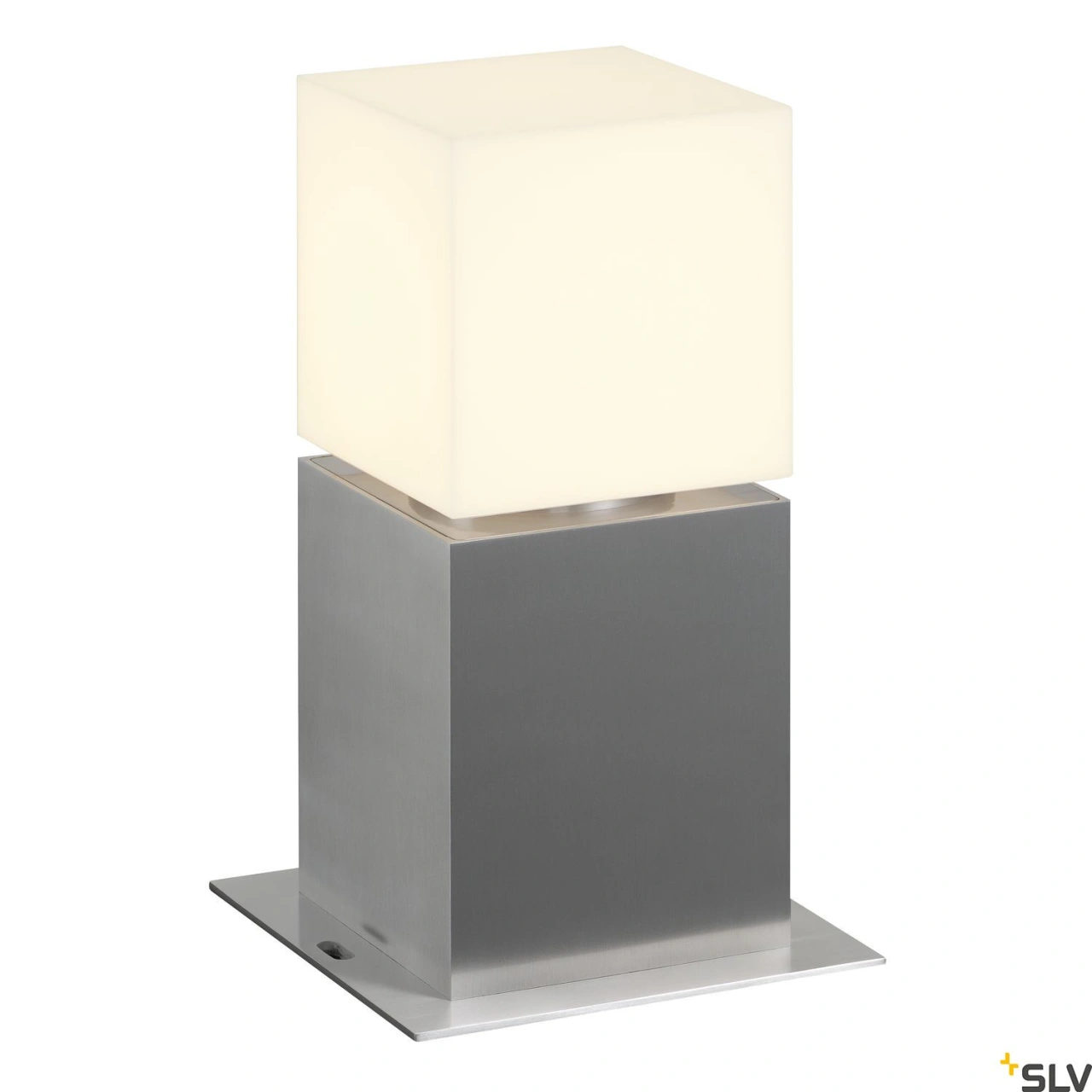 SQUARE POLE POLE 30,E27,20W,IP44alu.periat