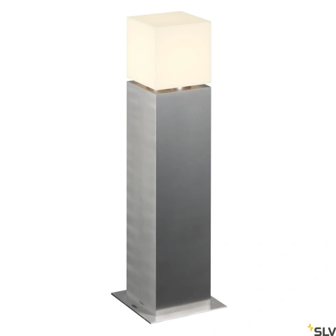 SQUARE POLE POLE 60,E27,20W,IP44alu.periat