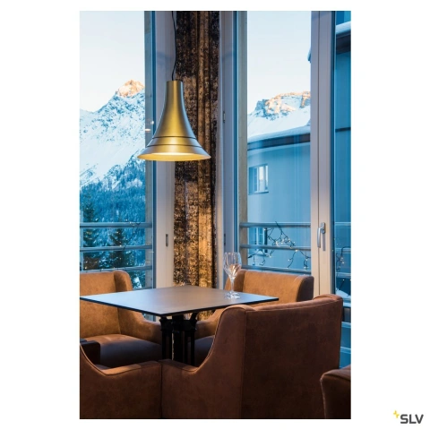 BATO 35 PD, LED Indoor pendant light, brass, LED, 2500K_3