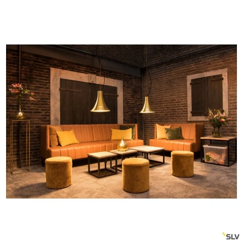 BATO 35 PD, LED Indoor pendant light, brass, LED, 2500K_4