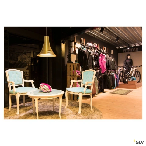 BATO 35 PD, LED Indoor pendant light, brass, LED, 2500K_5