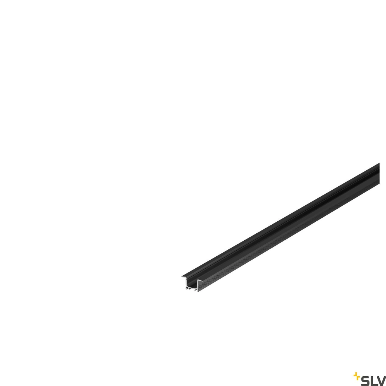 GRAZIA10 LED,Profil,2m,negruIncastrat