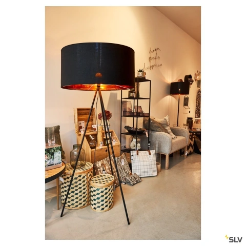 FENDA abajur,negru/aramiu,Ø70cm_16