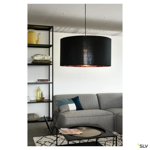 FENDA abajur,negru/aramiu,Ø70cm_18