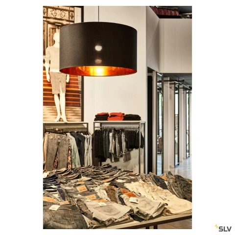 FENDA abajur,negru/aramiu,Ø70cm_19