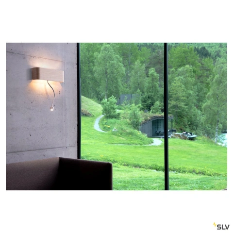 MANA LED spot 200,3000K,alb/chrlampa de perete_1