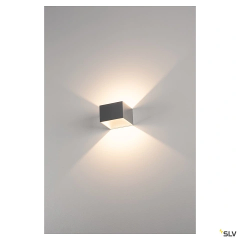 LOGS IN LED,alu/alb,2000K-3000Klampa de perete, Dim pe calda_2