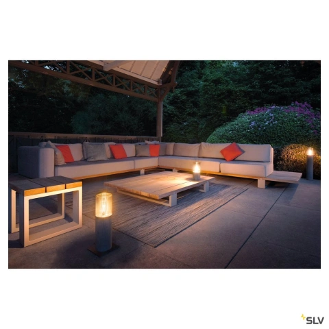 LISENNE POLE 40,E27,gri,IP54_1