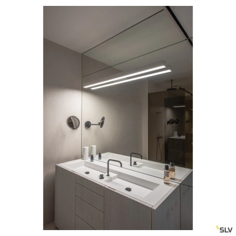 Q-LINE LED perete,argintiu,3000K_1