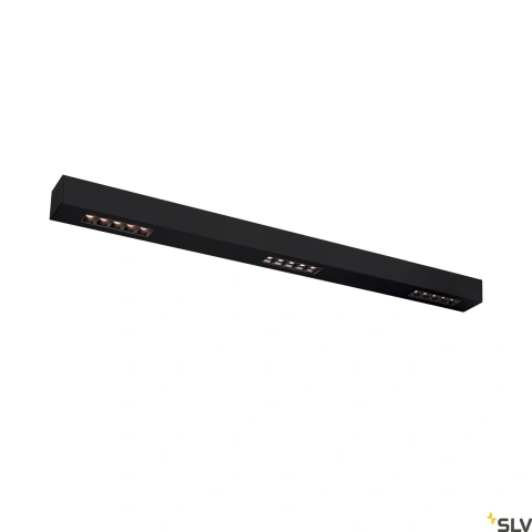 Q-LINE CL, LED Indoor ceiling light, 1m, BAP, black, 3000K