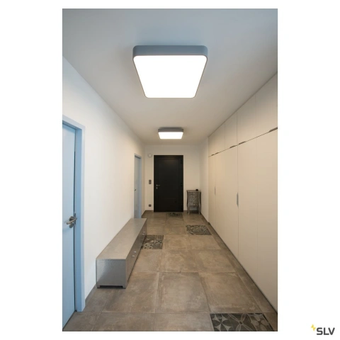 MEDO 60 patrat LED,argintiutavan,1-10V,3000K_2
