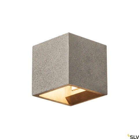 SOLID CUBE,negru gresie,25Wlampa de perete, QT14